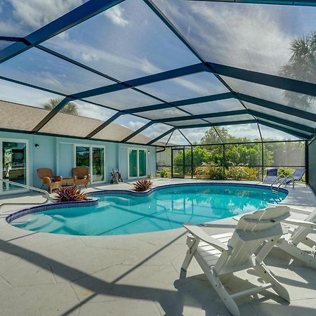 Beachy Cape Coral Home - Swim, Fish, Boat! Eksteriør billede