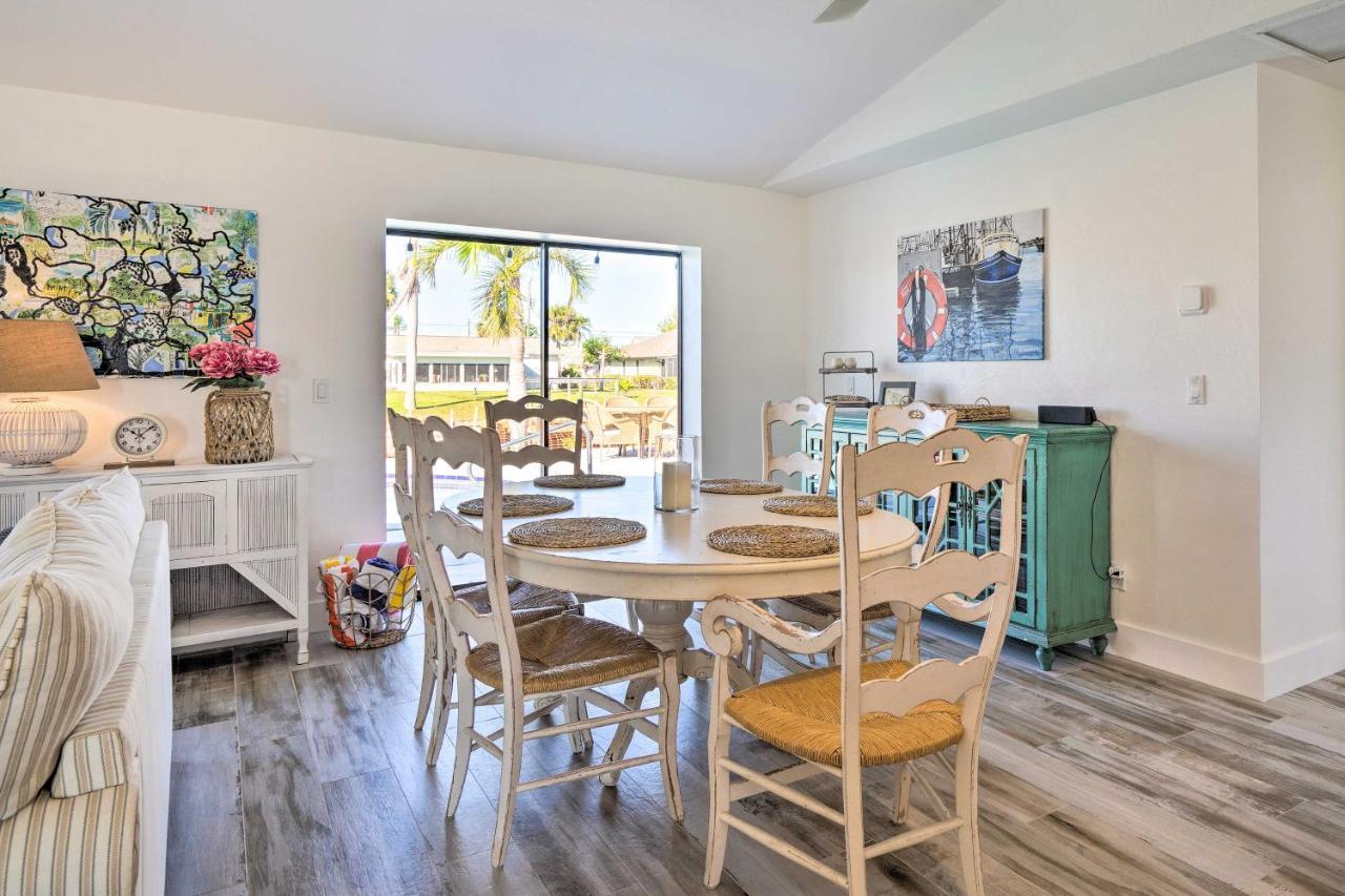 Beachy Cape Coral Home - Swim, Fish, Boat! Eksteriør billede