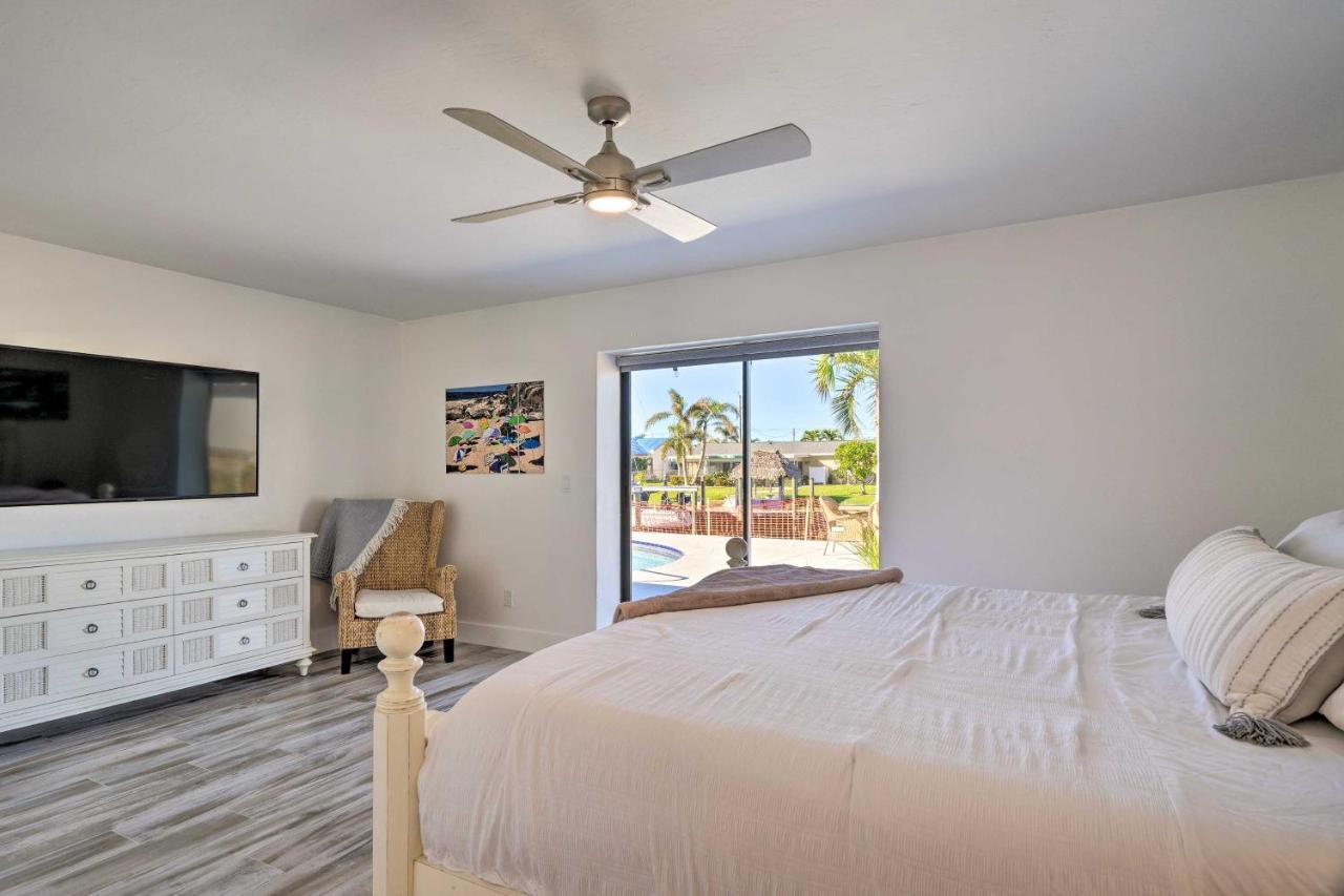 Beachy Cape Coral Home - Swim, Fish, Boat! Eksteriør billede